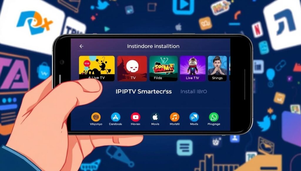 IPTV Smarters Pro APK installation