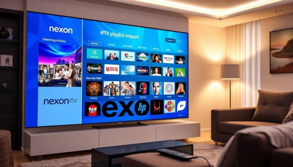 IPTV playlist import on smart TV