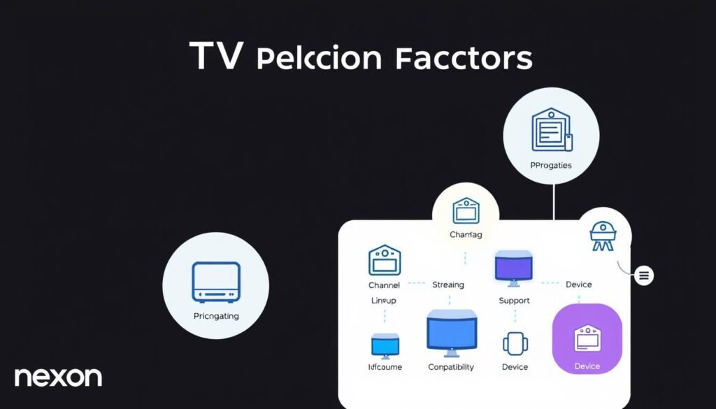 IPTV provider selection factors